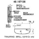 Bilde av Gifteringer i gult gull 9kt, 4 mm. Slim  line  - 248071359