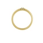 Iselin alliansering i 585 gult gull med diamant - 85010030