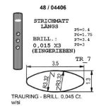 Gifteringer i hvitt gull 14kt fra Breuning. PROFIL LIGHT