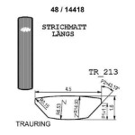 Gifteringer i hvitt gull 14kt fra Breuning. PROFIL LIGHT