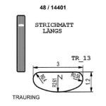 Gifteringer i gult gull 9kt fra Breuning. PROFIL LIGHT