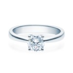 Enstens diamantring Lilya med 0,70 ct i 14kt gull. TW-Si. -18008070