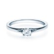 Enstens diamantring med 0,25 ct i 14kt gull. TW-Si. -18020025