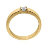 Iselin alliansering i 14 karat gult gull - 85010150