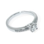 Diamantring forlovelsesring Azur 0,50 ct E-Si2 - ABR01139