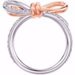 Swarovski ring Lifelong Bow Medium - 5440641