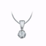 Diamantsmykke Sitara i gull med 0,19 ct W-Si-322119