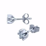 Sitara diamant øredobber med  2/0,36 ct W-Si-422136
