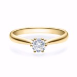 Enstens diamantring Leticia med 0,40 ct i 14kt gull. TW-Si. -180070400