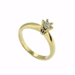 Diamantring forlovelsesring  Athene 0,31 ct E-Si1 med GIA -50326031