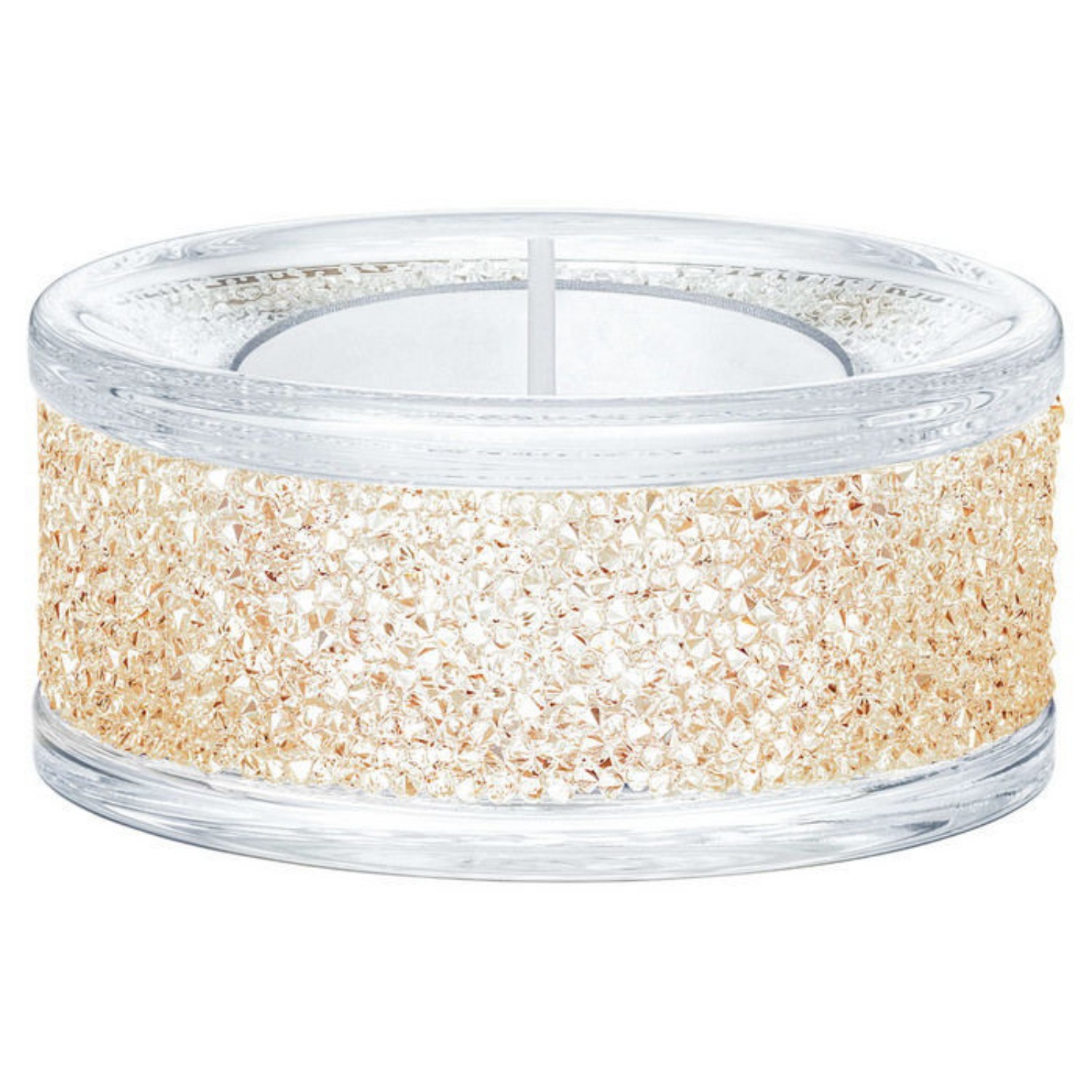 Swarovski Shimmer Tea Light Holders, gult - 5428724 