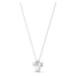 Swarovski smykke Attract Cluster Pendant, White, Rhodium Plated - 5571077