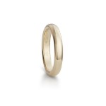 Gifteringer i gult gull 14 kt med diam. 0,10 ct. ARVEN -608091-1