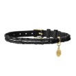 Armring skinn /Guld, SVEA - 400616
