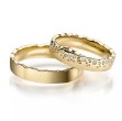 Gifteringer gult gull 14 kt, 4.5 mm. GERSTNER - 431334