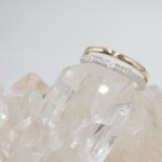 Gullring med diamanter 0.08 ct. W-Si - BUR630432