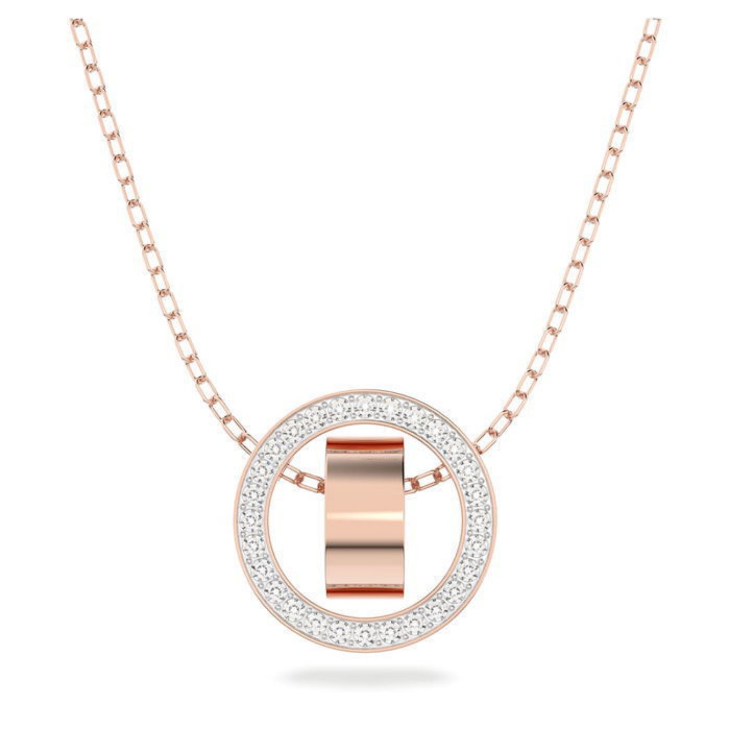 Swarovski smykke Hollow Circle, rose - 5636500