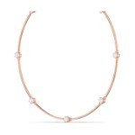 Swarovski smykke Constella necklace White, Rose-gold tone plated - 5609710