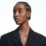 Swarovski smykkesett Stella Star, hvitt - 5622729