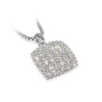 Diamantsmykke i gull med 0,32 ct W-Si - BUR250165150