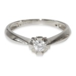 Diamantring forlovelsesring Evita 0,10 ct W-Si-50110