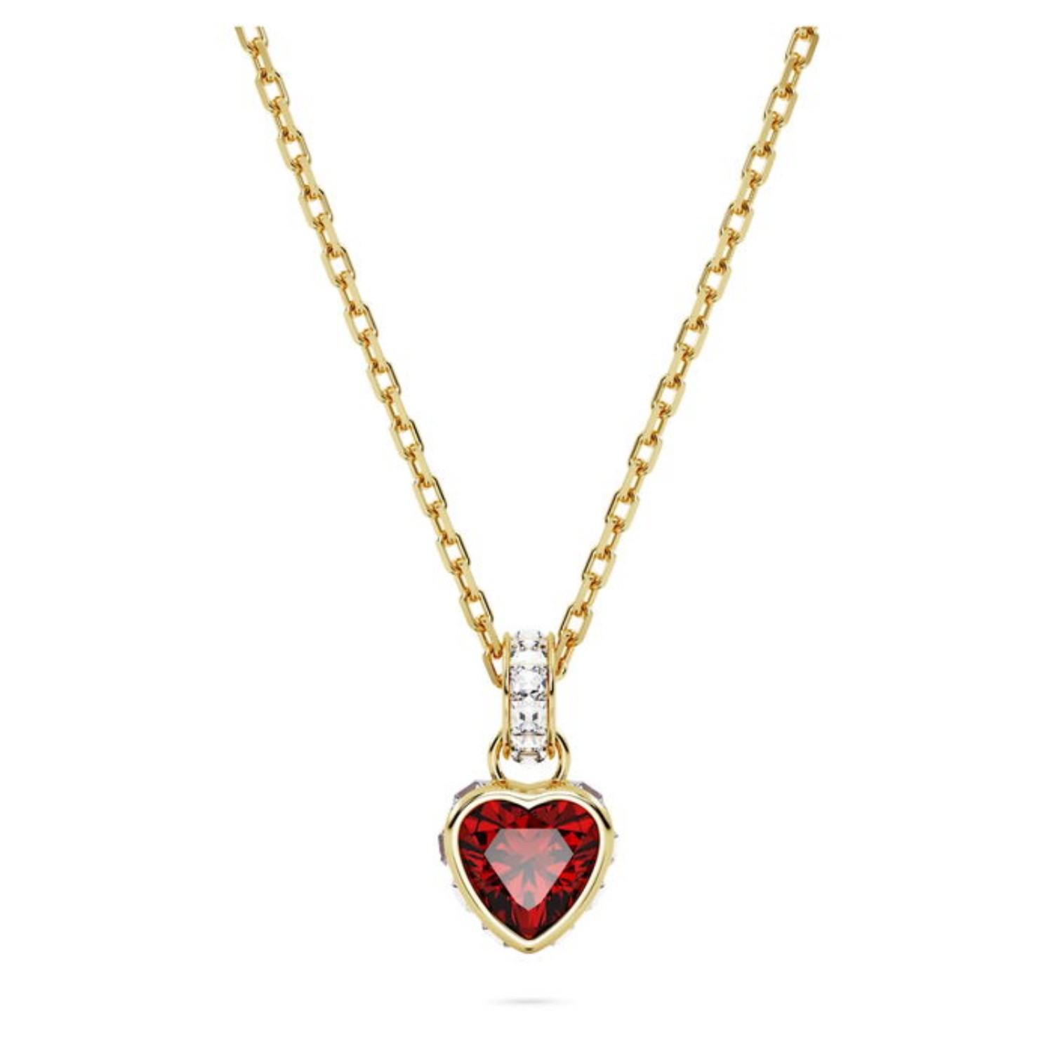 Swarovski smykke  Stilla Heart, gult - 5648750