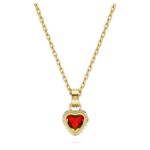 Swarovski smykke  Stilla Heart, gult - 5648750