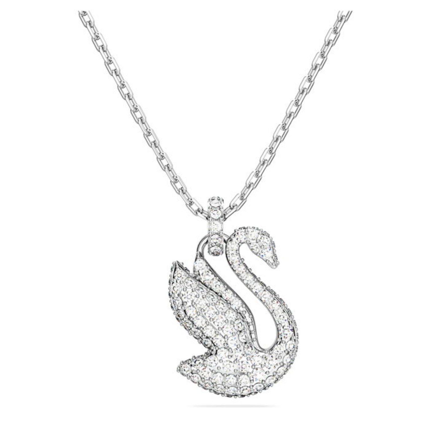Swarovski smykke Iconic Swan Medium, hvitt - 5647872