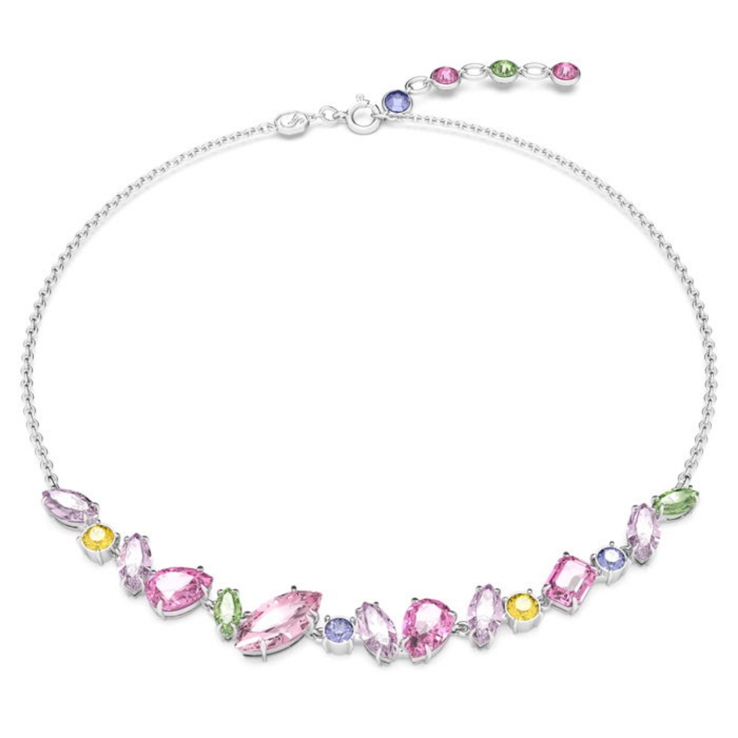 Swarovski smykke Gema Mixed cuts, Multicolored, hvitt - 5658398 