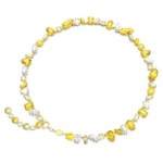 Swarovski smykke Gema Mixed cuts, Yellow, gult - 5652800