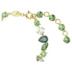 Swarovski armband Gema Mixed cuts, Green, gult - 5652822