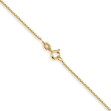 Veneziansk kjede 14kt gult gull 45 cm 1,2 mm - 13GU1245 