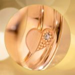 Gifteringer i rødt gull14kt fra Breuning. DESIGNRING 2 - 4806655 