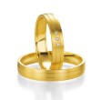 Gifteringer i gult gull 9 kt, 4 mm. BASIC LIGHT - 14805609