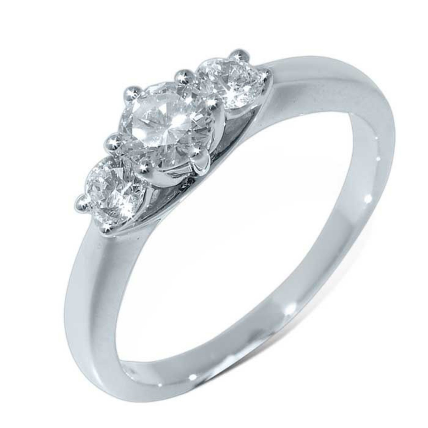 Diamantring forlovelsesring Azur 0,47 ct TW-Si - ABR007500