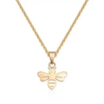 Smykke i gult gull Redd en bie- 27441