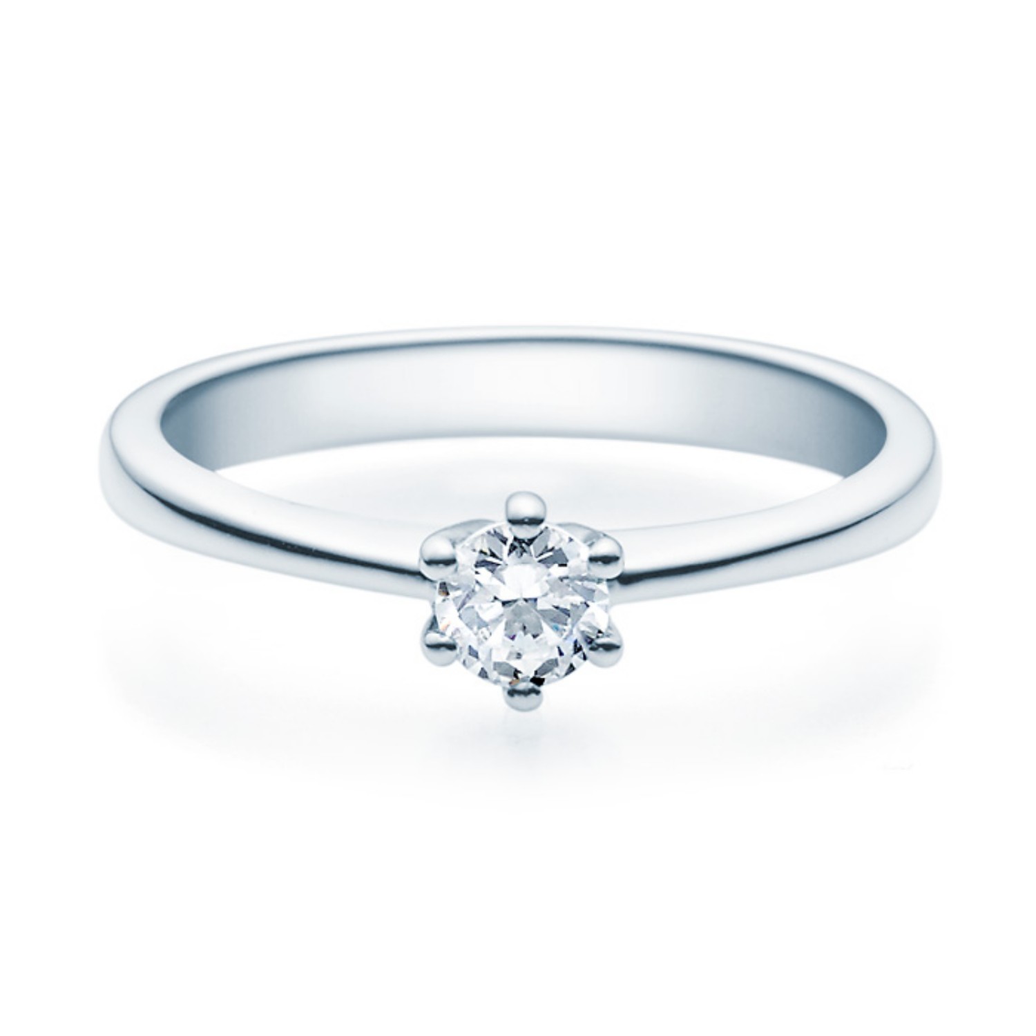 Diamantring forlovelsesring 0,25 ct i 14kt gull. Diona - 18001025