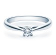 Diamantring forlovelsesring  0,25 ct i 14kt gull. Alida - 18002025