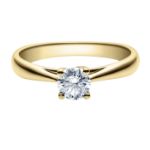 Diamantring forlovelsesring  0,50 ct i 14kt gull. Alida - 18002050