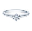 Diamantring forlovelsesring  0,50 ct i 14kt gull. Violetta - 18003050