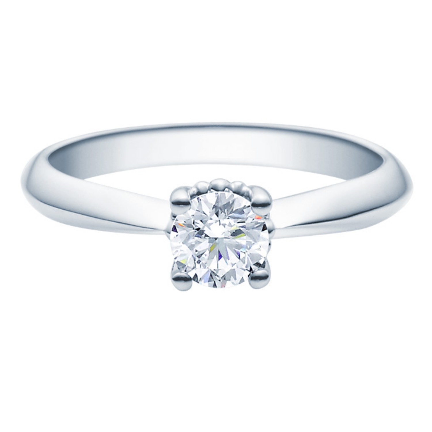 Diamantring forlovelsesring 0,50 ct i 14kt gull. Naima - 18009050