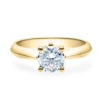 Diamantring forlovelsesring 1,00 ct i 14kt gull. Naima - 18009100