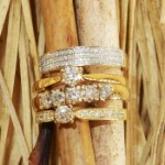 Enstens diamantring Diona 14 kt gull med 0,20 ct TW-Si.Magic Moments -18001020