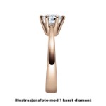 Enstens diamantring Diona 14 kt gull med 0,20 ct TW-Si.Magic Moments -18001020