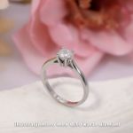 Diamantring forlovelsesring 0,50 ct i 14kt gull. Alida - 18002050