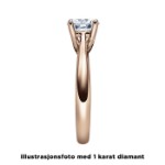 Enstens diamantring Alida 14 kt gull med 0,70 ct TW-Si.Magic Moments -18002070