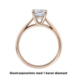 Enstens diamantring Alida 14 kt gull med 0,70 ct TW-Si.Magic Moments -18002070