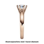 Enstens diamantring Violetta 14 kt gull med 0,70 ct TW-Si.Magic Moments -18003070