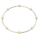 Swarovski collier Constella Mixed round cuts, gult - 5622720