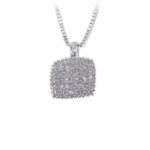 Diamantsmykke i gull med 0,32 ct W-Si - BUR250165150